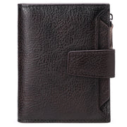 Men's short genuine leather wallet first layer cowhide Korean style fashion casual wallet driver's license wallet father's day gift