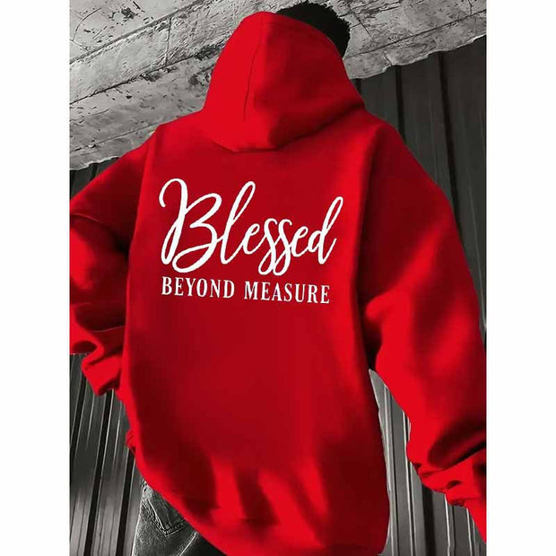 Hooded Sweatshirt Fashion Trendy Loose Hooded Top