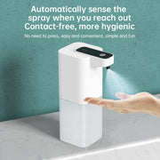 Infrared - Sensing USB - Rechargeable Foam Hand Sanitizer Dispenser for Home Bathrooms