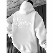 Hooded Sweatshirt Fashion Trendy Loose Hooded Top