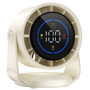 2025 New 100-Speed High - Speed Circulating Fan for Home. 6 - Inch Charging Digital Display, Turbo Desktop Electric Fan