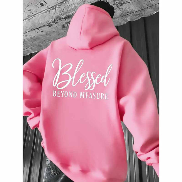 Hooded Sweatshirt Fashion Trendy Loose Hooded Top