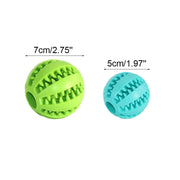 Dog Toy Ball Interactive Rubber Balls Puppy Chewing Toys Pet Tooth Cleaning Ball Cats Pets Food Treat Feeder Silicone Balls Toy