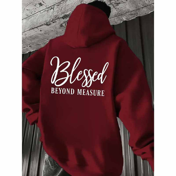 Hooded Sweatshirt Fashion Trendy Loose Hooded Top