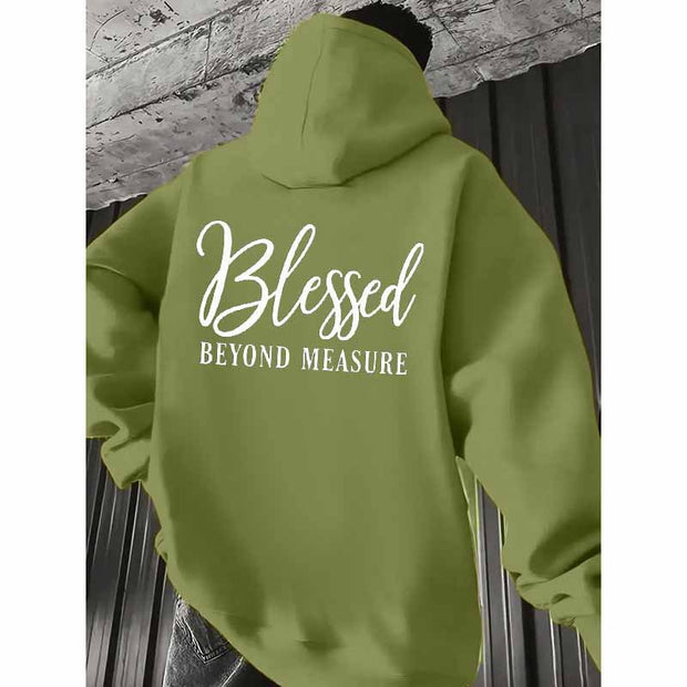 Hooded Sweatshirt Fashion Trendy Loose Hooded Top